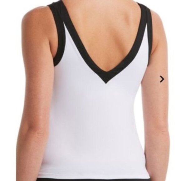 Nike Sport Mesh Scoop-Neck Tankini Swim Top - Picture 9 of 9